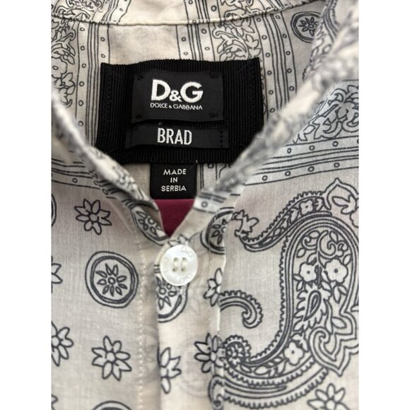 Dolce Gabbana Brad Women Button Down Shirt Size 39 100% Cotton - Picture 12 of 13